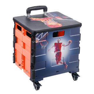 Kinderlagerbox mit Rädern