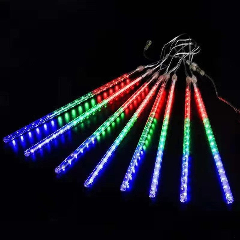 Outdoor hängende Meteor-Rohrlichter für Bäume wasserdicht Cascadian LED Regen-Effekt Wohnlampe