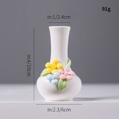 Florale Keramische Vase