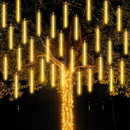 Outdoor hängende Meteor-Rohrlichter für Bäume wasserdicht Cascadian LED Regen-Effekt Wohnlampe