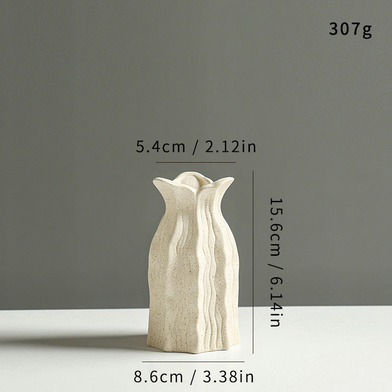 Künstlerische moderne Keramik Blumen vase