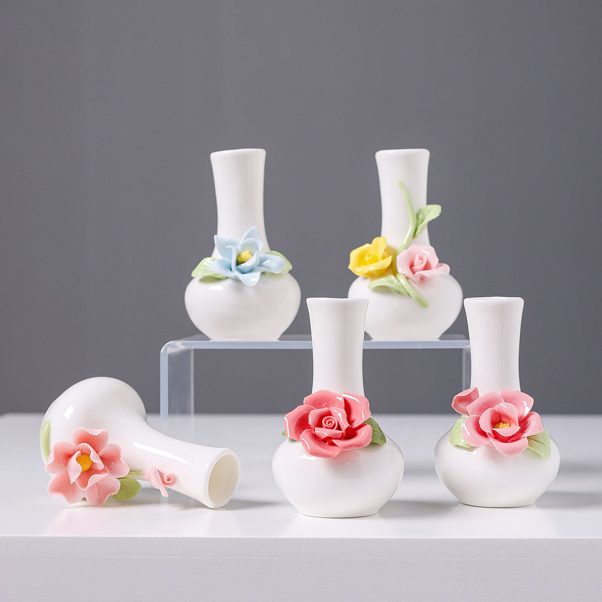 Florale Keramische Vase