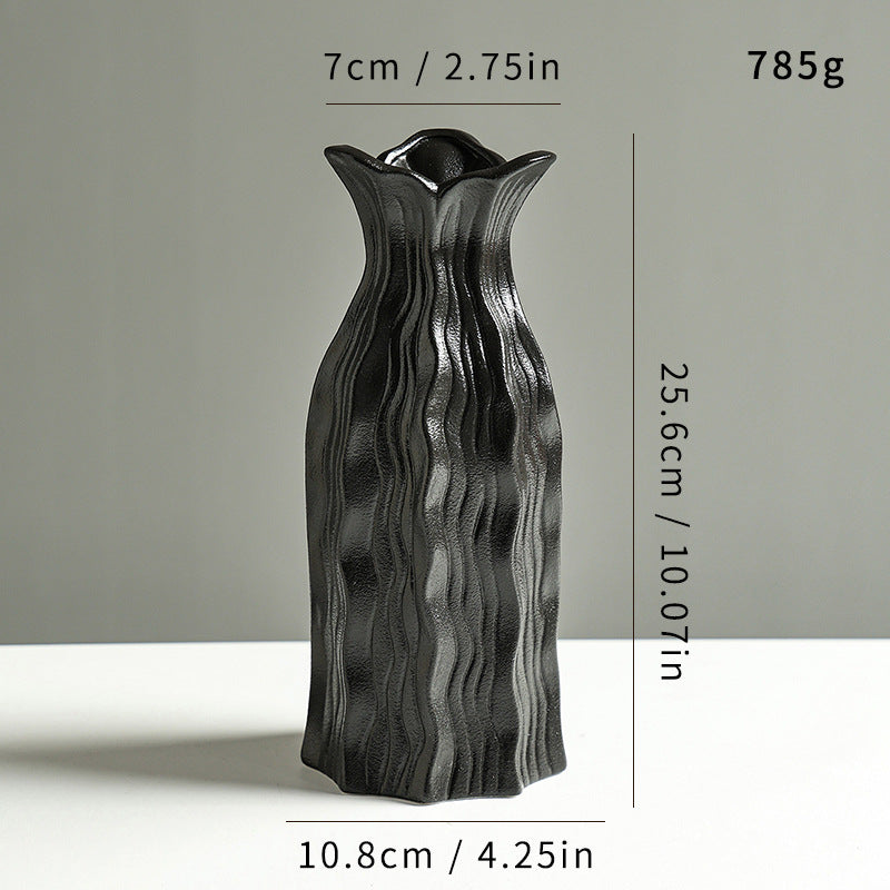 Künstlerische moderne Keramik Blumen vase
