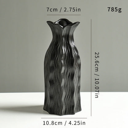 Künstlerische moderne Keramik Blumen vase