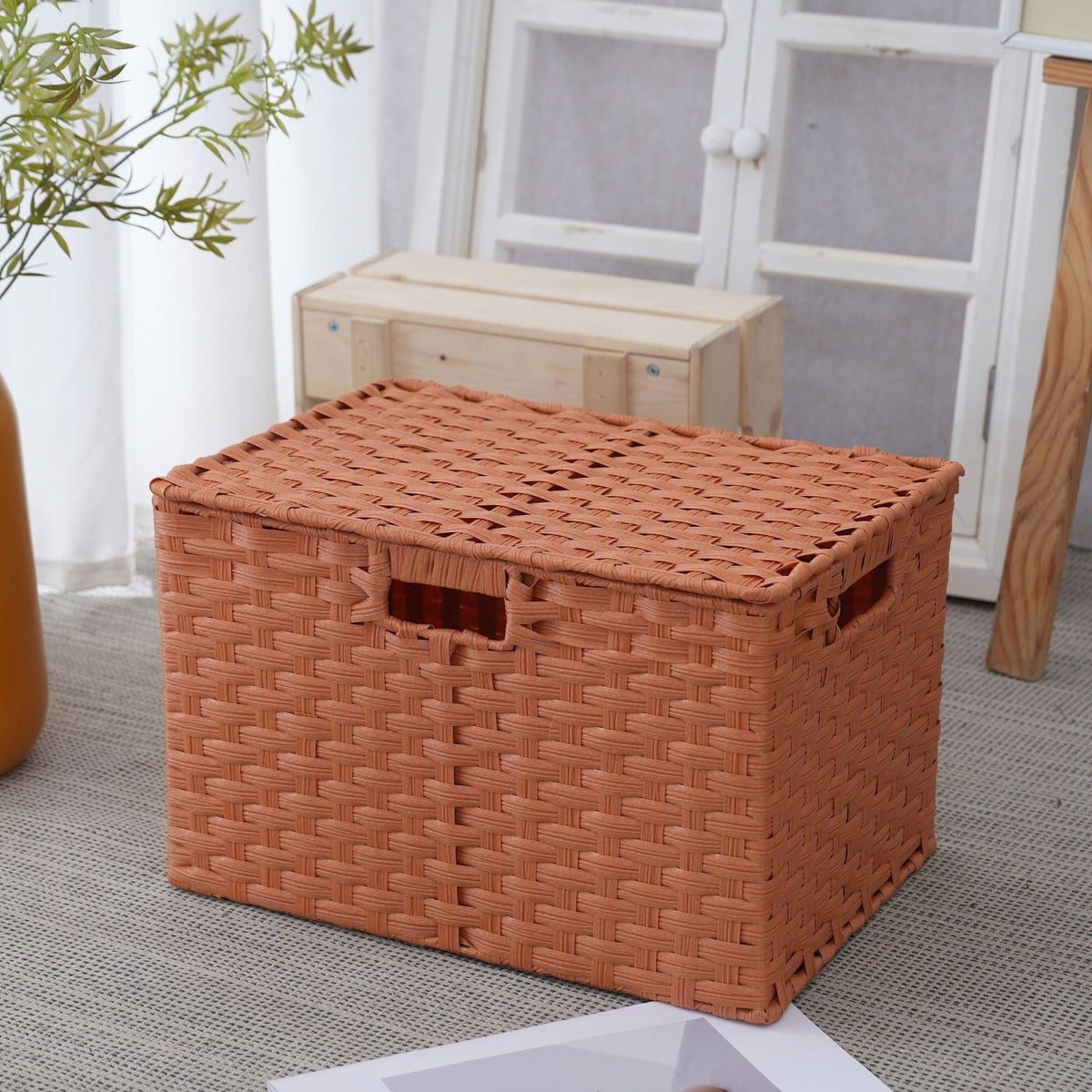 Aufbewahrungsbox aus robustem gewebtem Material