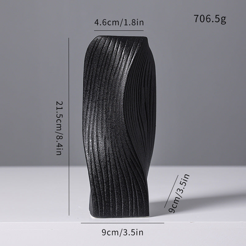 Moderne minimalistische Keramikvase