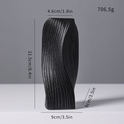 Moderne minimalistische Keramikvase