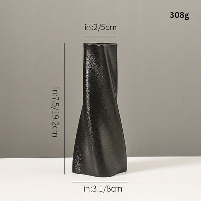 Moderne geometrische Dekovase