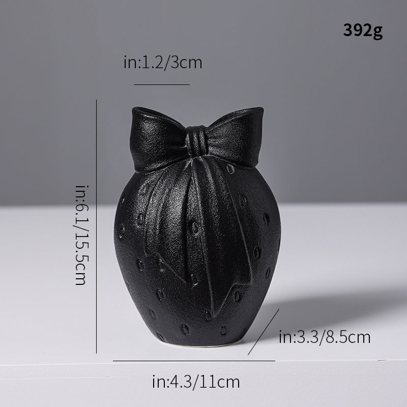 Nordic Knit-Top Keramikvase