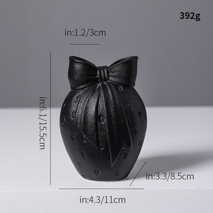Nordic Knit-Top Keramikvase