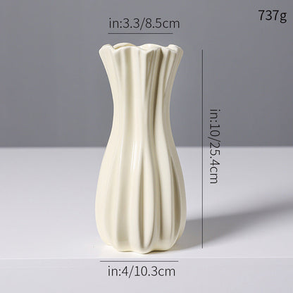 Elegante Beschichtete Keramikvase
