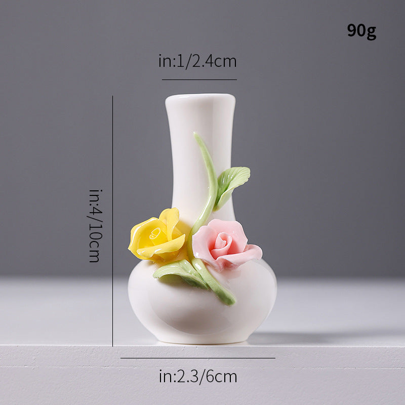 Florale Keramische Vase
