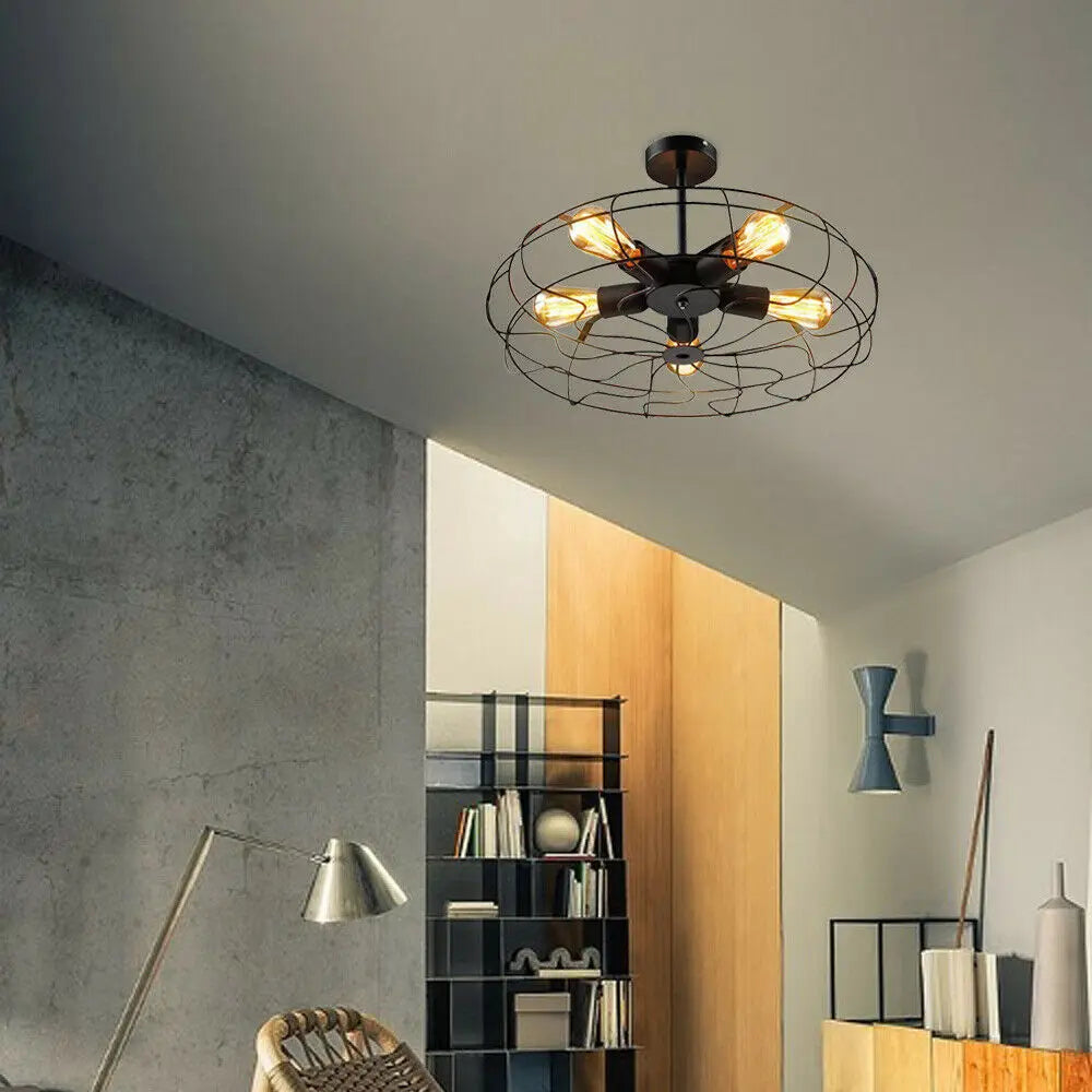 Retro Käfig Deckenlampe