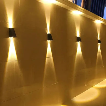Wasserdichte Solarlichter für den Außenbereich – LED-Wandleuchten für Garten und Terrasse