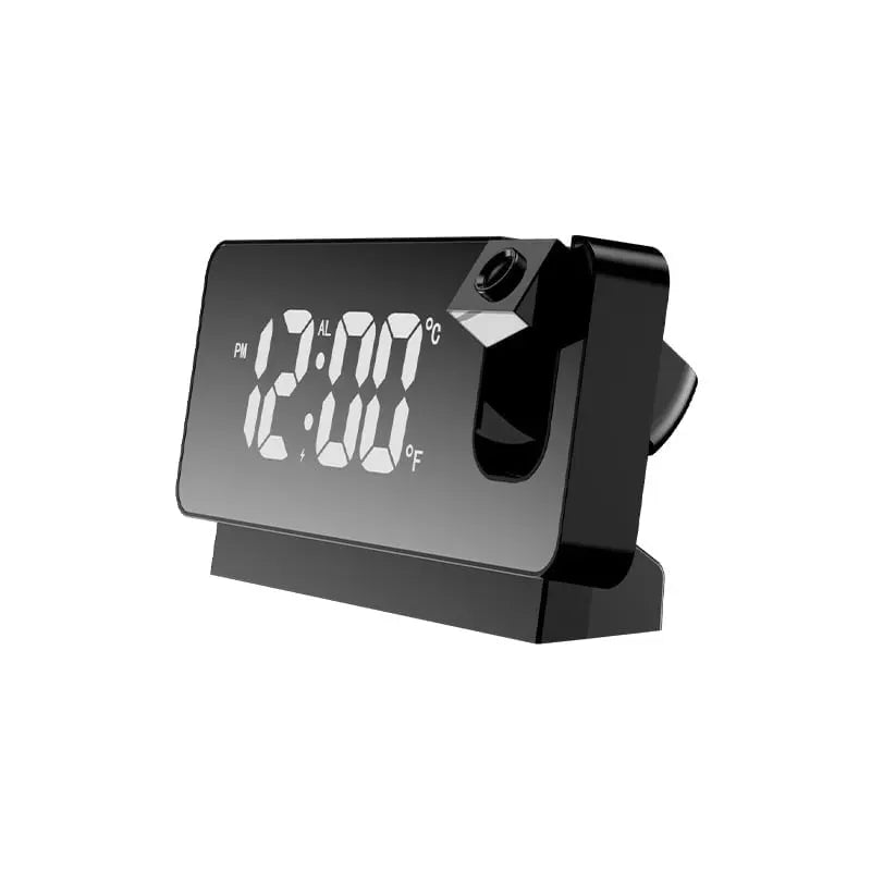 Heim Zeile | Projektionswecker mit Spiegeldisplay und großem LED-Bildschirm