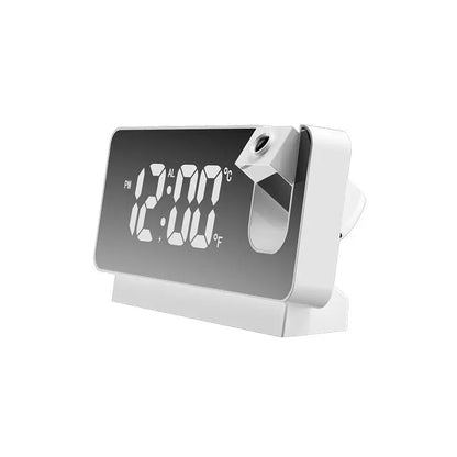 Heim Zeile | Projektionswecker mit Spiegeldisplay und großem LED-Bildschirm