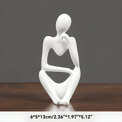 Abstrakter Denker Skulptur Wohnkultur