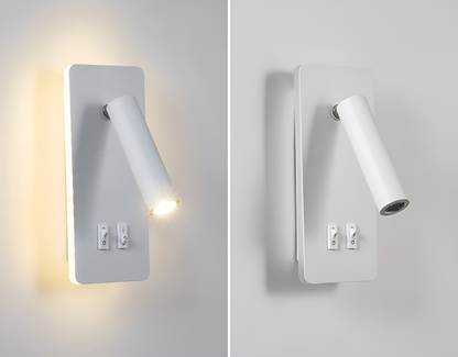 Swivel330 | Minimalistische Zylindrische Wandlampe – Einstellbares 330° Dimmbares LED-Wandlicht