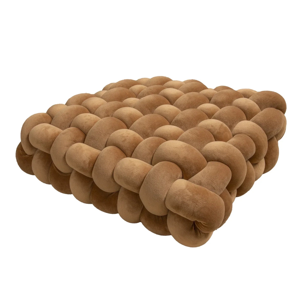 Chunky Woven Knot Cushion | Heim Zeile