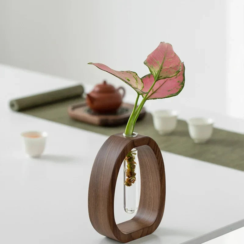 Nordic Style Ovaler Rahmen Röhrenvase