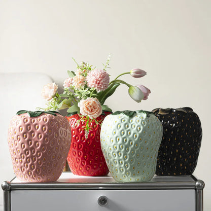 Hässliche Erdbeer-Vase