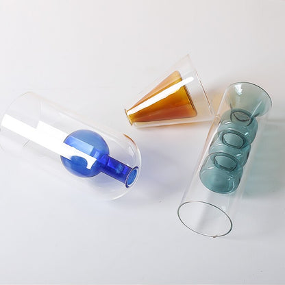 Bubbly Glass Vasen - Undurchsichtig