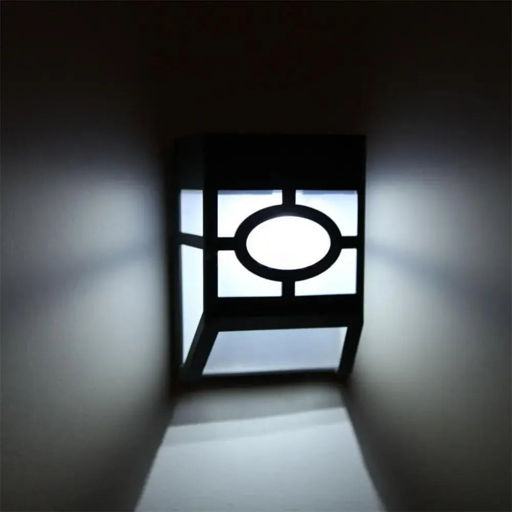 Solar Wandlicht mit LED – Moderne Außenbeleuchtung für Garten & Terrasse, Wandbeleuchtung