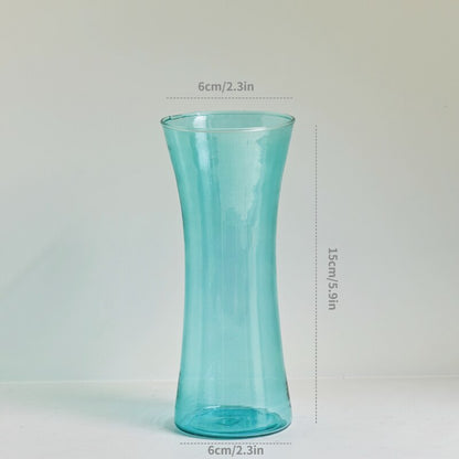 Gradient farbige Glasvase