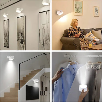 USB Magnetische Touch- und Fernbedienungs-Spotlight