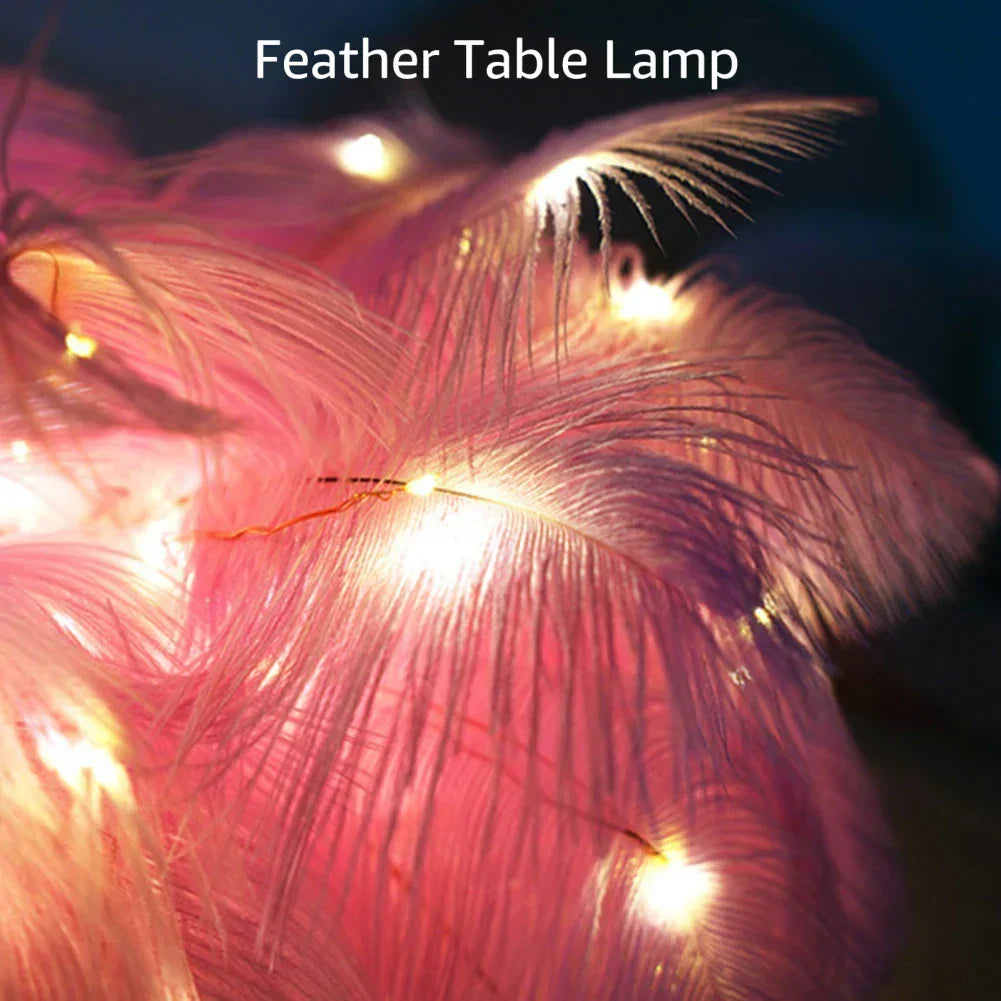 LED Frühling Tischlampe Nachtlicht USB-betrieben Fernbedienung Nachtlampen