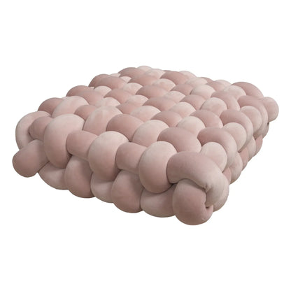 Chunky Woven Knot Cushion | Heim Zeile