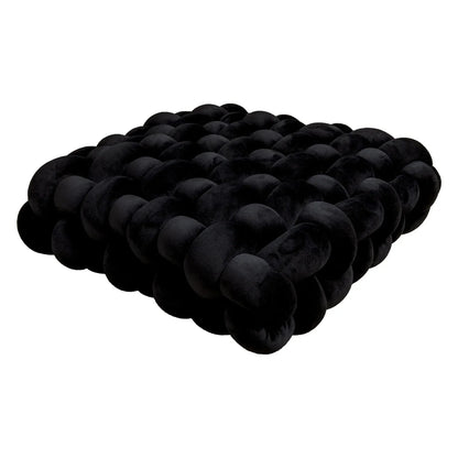 Chunky Woven Knot Cushion | Heim Zeile