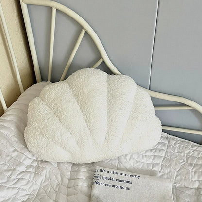 Pastell Schalenkissen – Flauschiges Bouclé-Plüschkissen | Heim Zeile