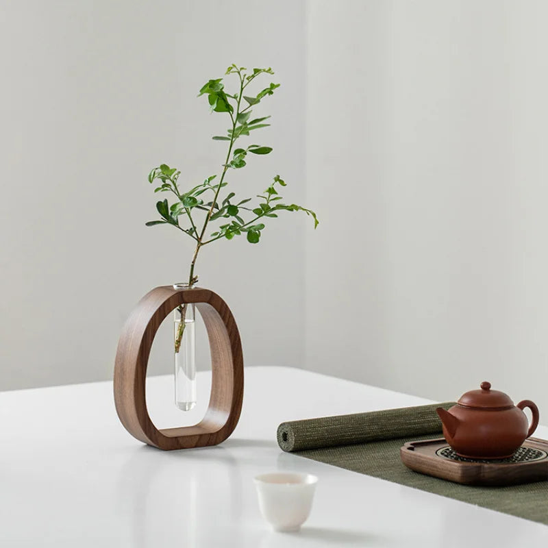 Nordic Style Ovaler Rahmen Röhrenvase