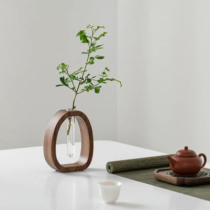 Nordic Style Ovaler Rahmen Röhrenvase