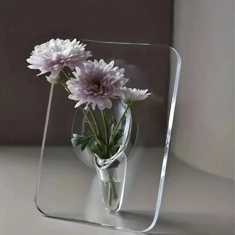 Crystal Flow Eingebaute Röhrenvase