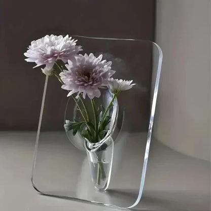 Crystal Flow Eingebaute Röhrenvase