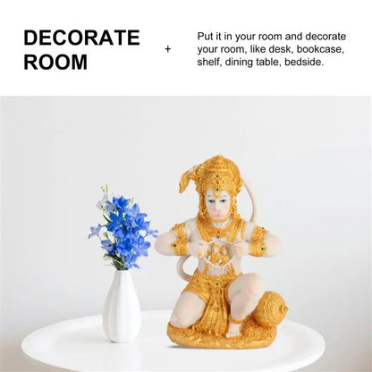 1 Stück Hanuman Buddha Affengott Figur Südostasiatischer Stil Zuhause Skulptur Lord Hanuman Statue Buddha Figur Ornament