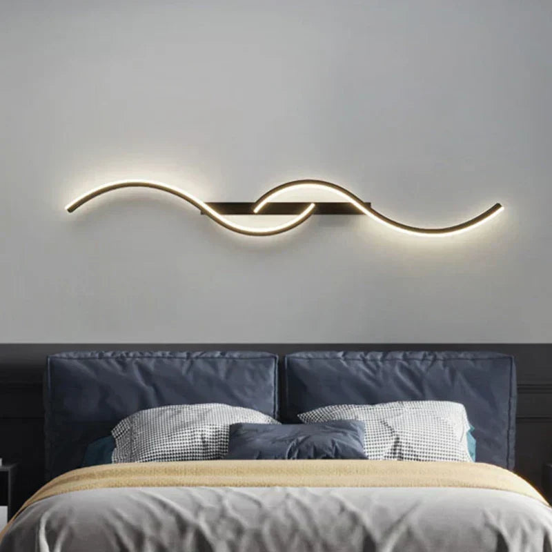 LED Lounge Wandleuchten – Dimmable Silikon-Wandleuchte für Schlafzimmer, Wohnzimmer und Flur, moderne Beleuchtungslösung für Zuhause