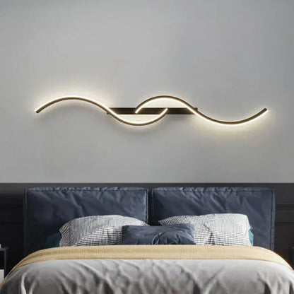 LED Lounge Wandleuchten – Dimmable Silikon-Wandleuchte für Schlafzimmer, Wohnzimmer und Flur, moderne Beleuchtungslösung für Zuhause