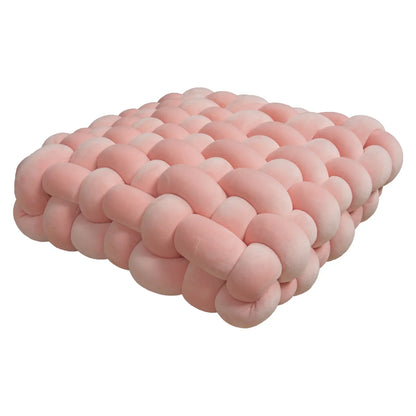 Chunky Woven Knot Cushion | Heim Zeile