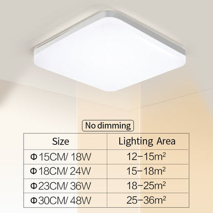 Natürliche Space Slim LED Deckenleuchte