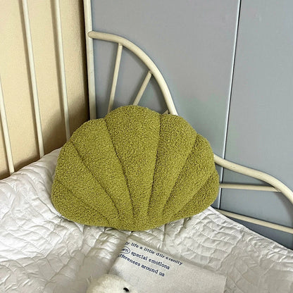 Pastell Schalenkissen – Flauschiges Bouclé-Plüschkissen | Heim Zeile