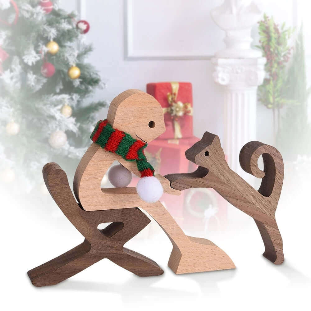 Dänische Holz Tierornamente