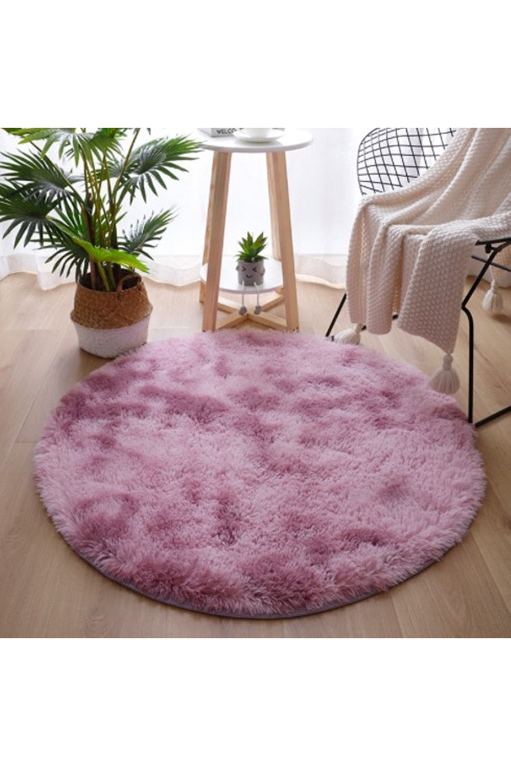Fluffy Rundteppich