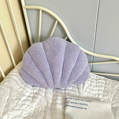 Pastell Schalenkissen – Flauschiges Bouclé-Plüschkissen | Heim Zeile