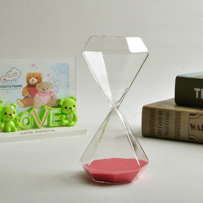 5–60 Minuten Diamant-Stundenglas, Sanduhr, Sanduhr, Kindergeschenk, Sanduhr, Wohnkultur, erhältlich in mehreren Farbvarianten