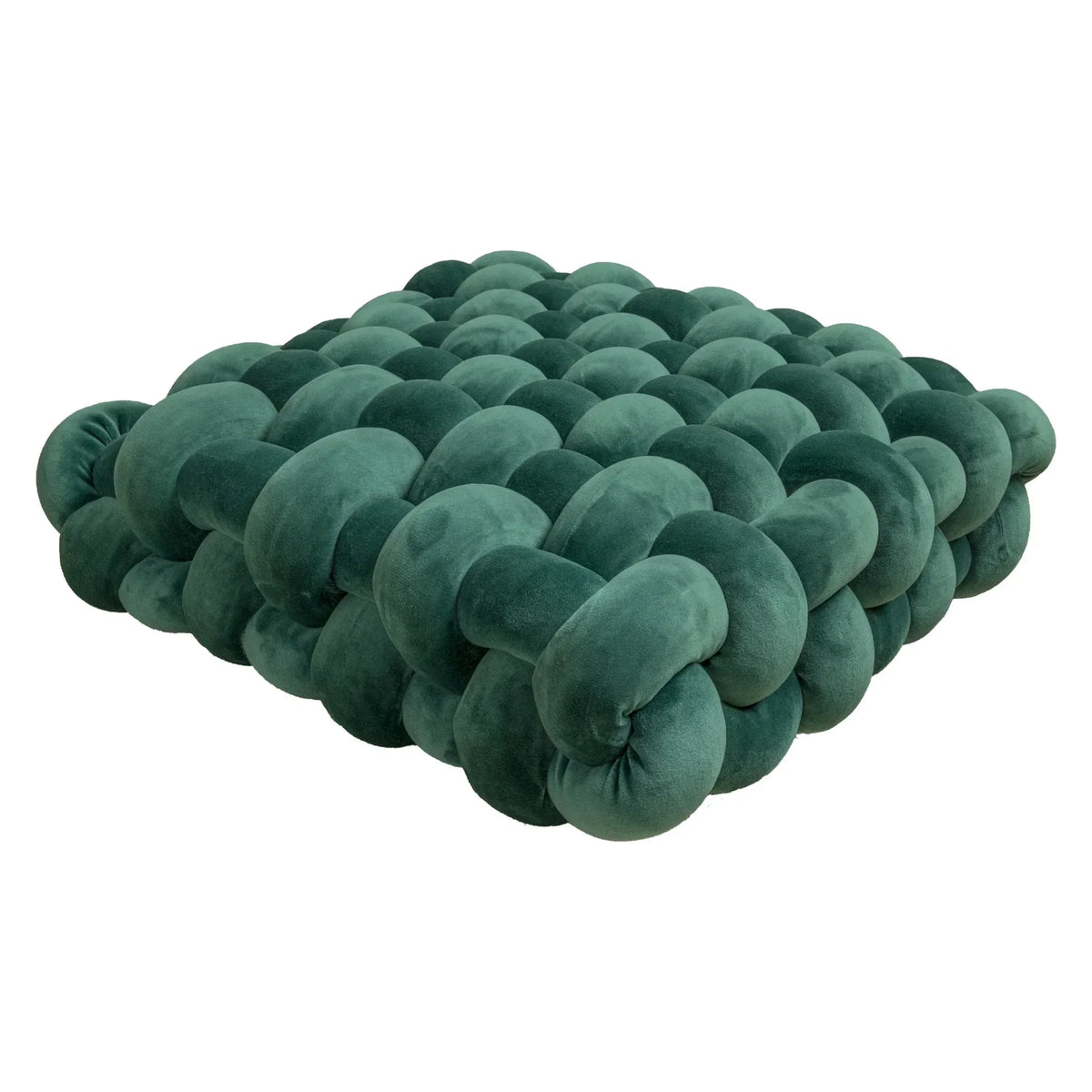 Chunky Woven Knot Cushion | Heim Zeile