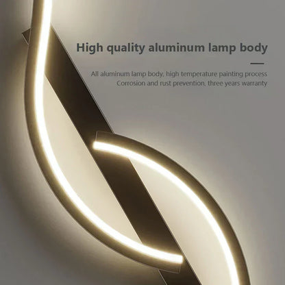 LED Lounge Wandleuchten – Dimmable Silikon-Wandleuchte für Schlafzimmer, Wohnzimmer und Flur, moderne Beleuchtungslösung für Zuhause