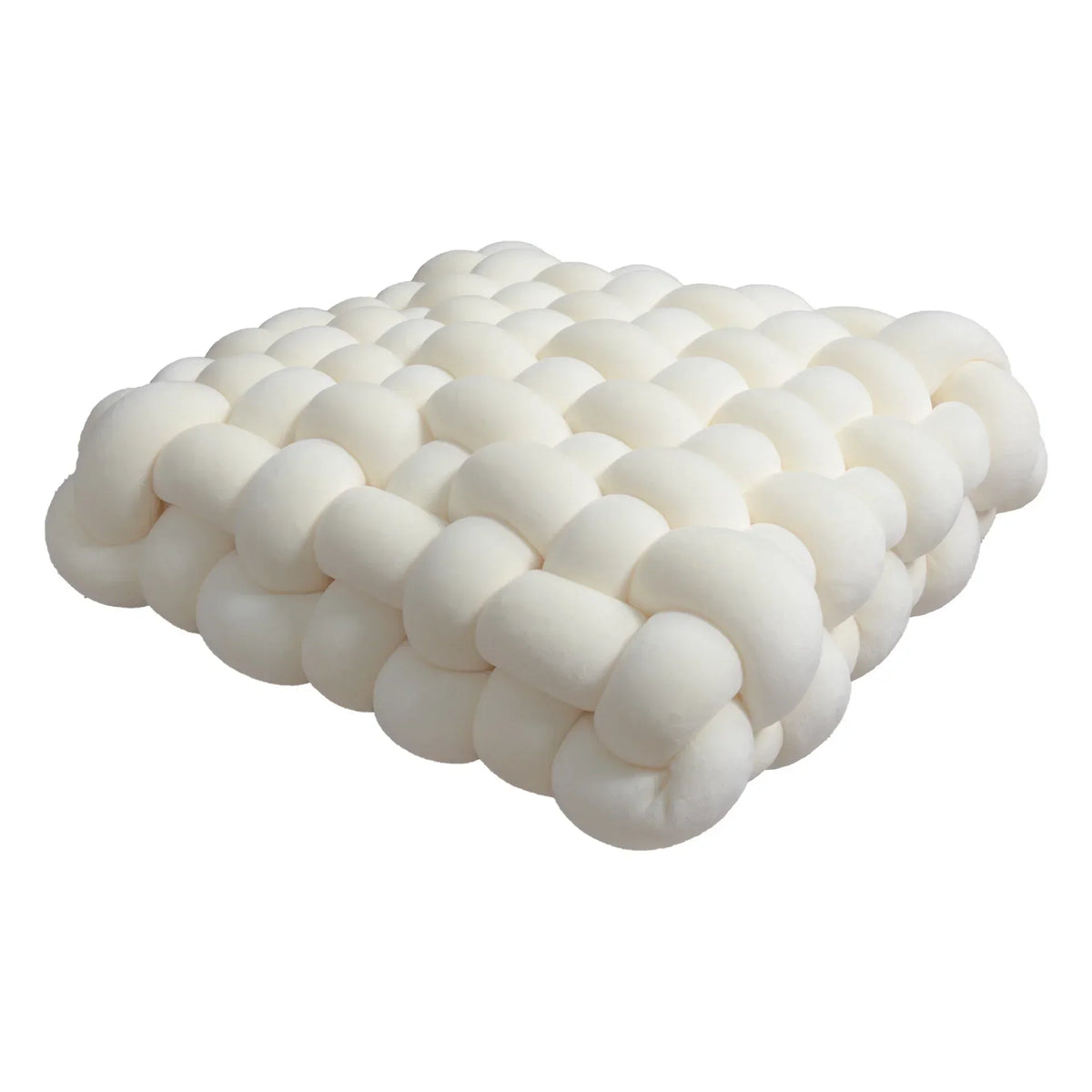Chunky Woven Knot Cushion | Heim Zeile